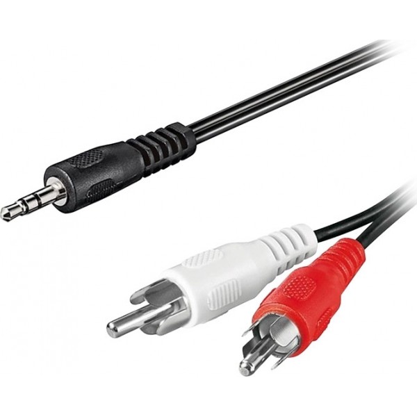 Goobay Cable 3.5mm male - RCA male 1,5m 